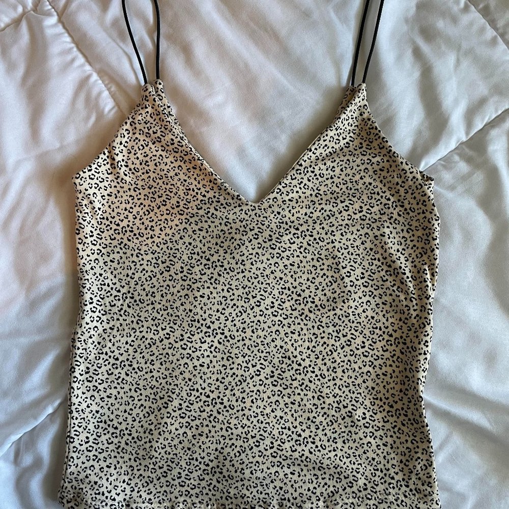 Gaze, Cheetah Tank Top, XS